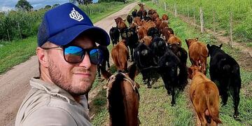 Un cordobés encontró un peculiar animal dentro de su casa.