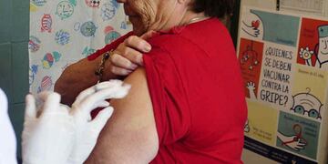 VACUNACIÓN ANTIGRIPAL (Archivo/La Voz).
