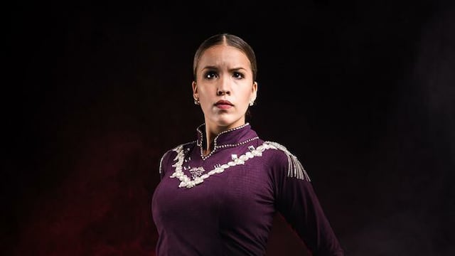 Florencia Álvarez, bailarina y subcampeona nacional de malambo femenino.