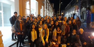Estudiantes de Cresta Viajaron a la Facultad de Ciencias Económicas De La Plata