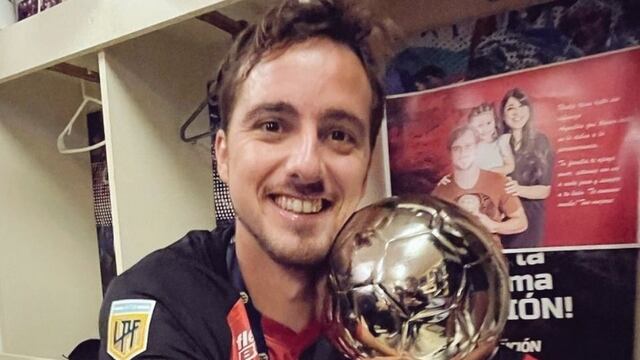 El talentoso volante cordobés Christian Bernardi, campeón con Colón. Jugará en Brasil (Facebook Christian Bernardi).