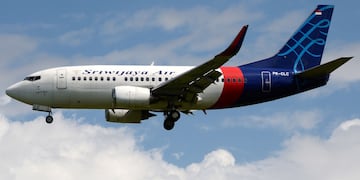 En el avión de Sriwijaya Air viajaban 62 personas. (EFE/EPA/Gusti Fikri Izzudin Noor)