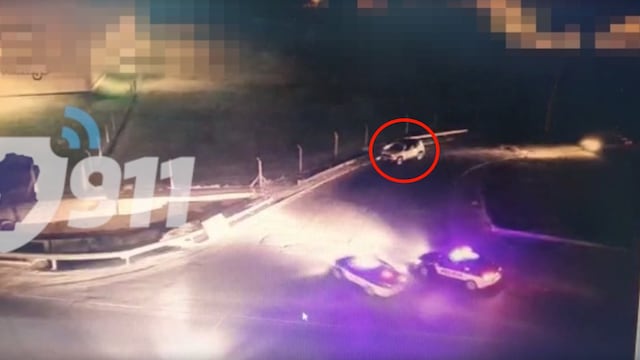 ¡Cómo en el cine! Dos delincuentes escaparon a toda velocidad, los siguieron por cámaras de vigilancia y lograron detenerlos.