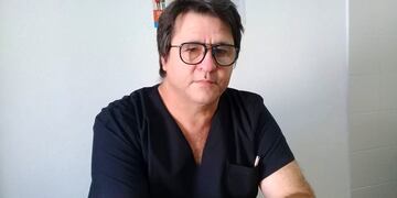 Eduardo Andrada, director del Hospital de  Villa Huidobro.