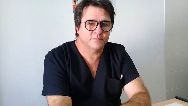Eduardo Andrada, director del Hospital de Villa Huidobro.