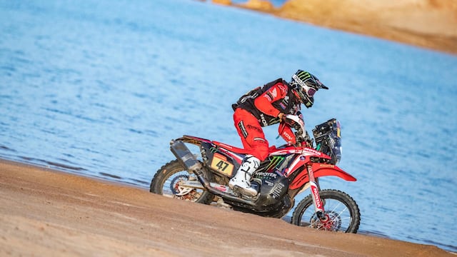 Kevin Benavides, de nuevo se ilusiona con ser el primer argentino ganador en Motos en la historia del Dakar.