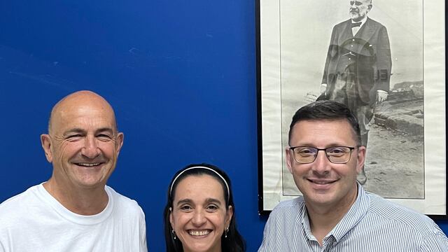 Juan A. Muñoz (Angélica), Nadia Caglieris (Sunchales) y Lisandro Mársico (Rafaela), líderes del PDP Departamento Castellanos