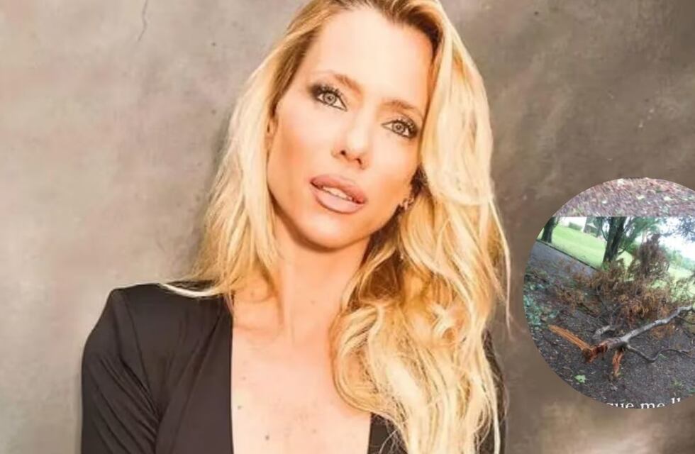 Así quedó la casa de Tigre de Nicole Neumann tras el fuerte temporal en Buenos Aires