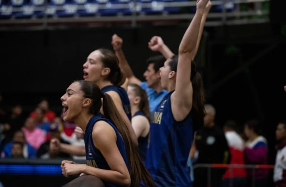 Básquet: con la puntaltense Juana Montivero Argentina finalizó tercera en el Sudamericano U 15
