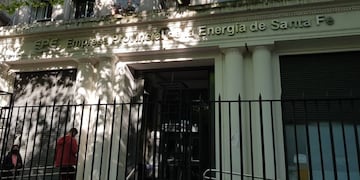 Las oficinas de bulevar Oroño al 1200 quedaron fuera de servicio.