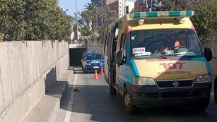 Escapaba tras cometer un robo y lo arrolló un colectivo (Policía).