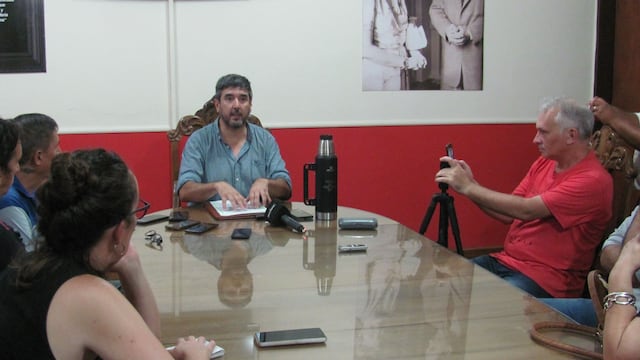 Adrián Fuertes, intendente de Villaguay.