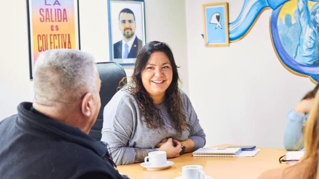 Molina se reunió con la cónsul de Chile y el presidente de los Antiguos Pobladores