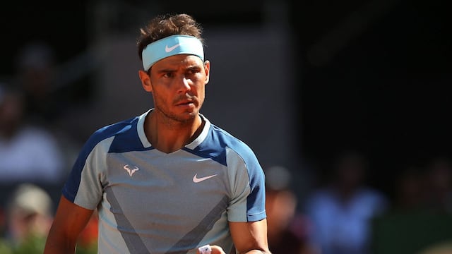 Rafael Nadal padece una lesión en su pie izquierdo que lo tiene en mal estado.