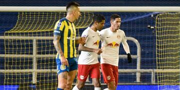 Los paulistas les dieron descanso a sus titulares después de haber ganado por 4 a 3 en el Gigante de Arroyito.