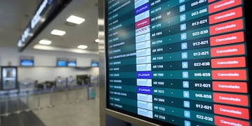 Demoras y cancelaciones de vuelo: hasta qué hora será el “paro parcial” de los Aeronavegantes en Aeroparque y Ezeiza.