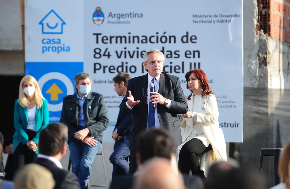 Alberto Fernández encabezó otro acto con Cristina Kirchner y apuntó contra la oposición