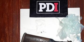 El material secuestrado por la PDI
