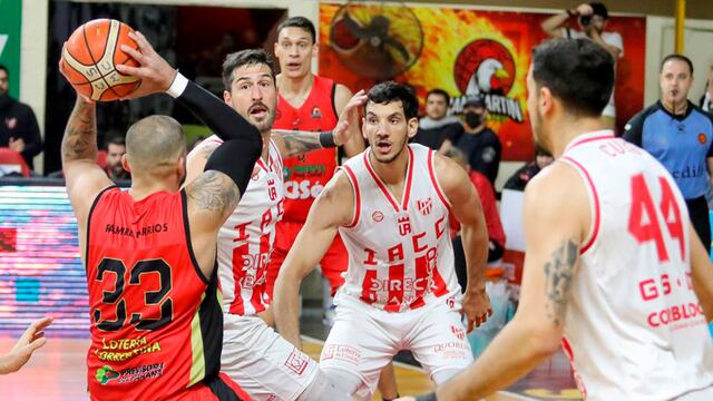 En un final para el infarto, Instituto volvió a perder en Corrientes y hay quinto partido (Federico Levita / Prensa San Martin /LNB).