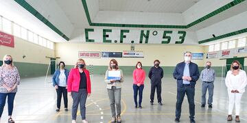 Entrega de Fondos para el CEF N° 53 de Rafaela