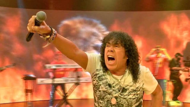 La Mona Jiménez, en uno de sus shows en streaming. (Instagram La Mona Jiménez)