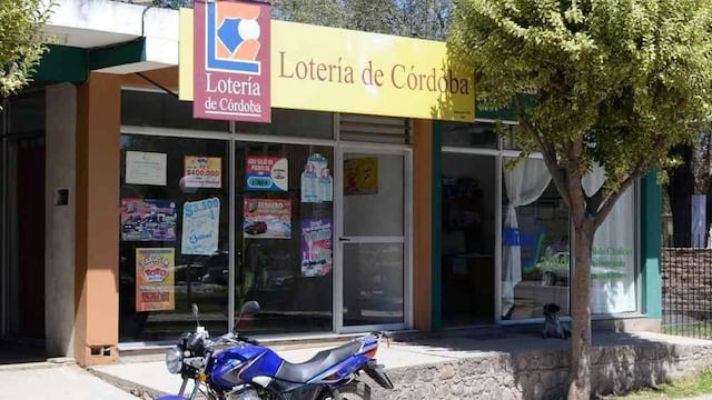 El boleto ganador se jugó en una agencia de Laguna Larga (imagen ilustrativa).