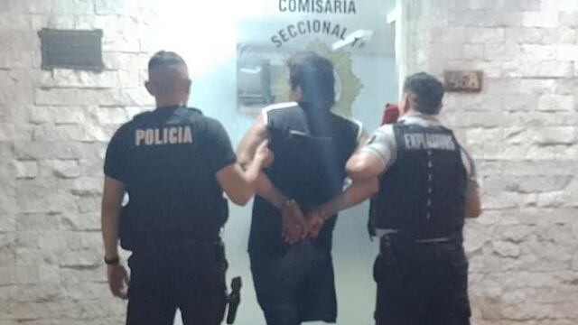 La persona que quedó detenida en la comisaría 1°