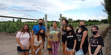 Parte del equipo de Solidaridad ante todo.