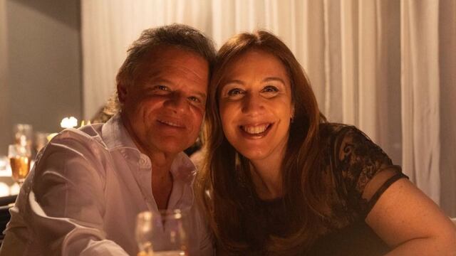 María Eugenia Vidal y Enrique Sacco se conocieron en agosto de 2019, en un programa de Mirtha Legrand.