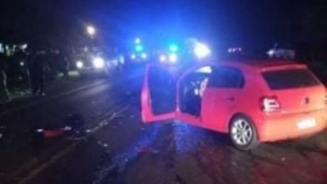 Doce personas heridas en un accidente vial en Eldorado tras un choque múltiple.