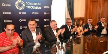 Reunión con gremios.