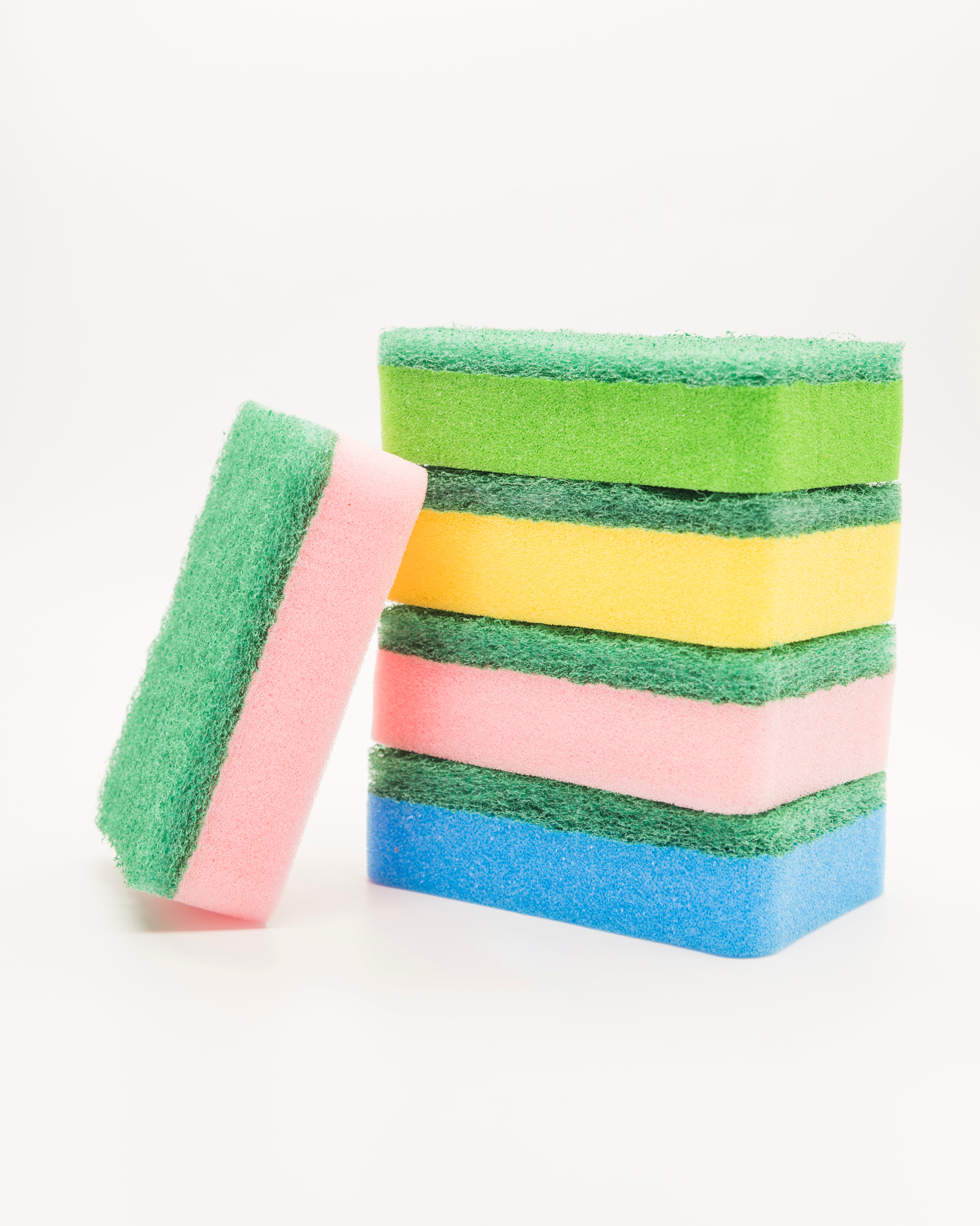 Esponjas de colores para el hogar.