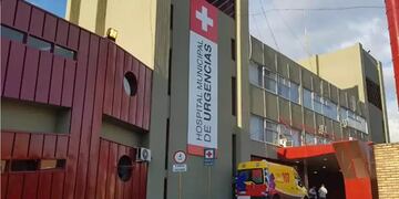 El hombre fue trasladado al Hospital de Urgencias.