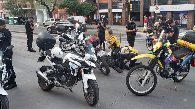 Personal de 107 asistió al efectivo.