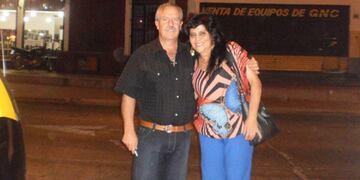 Juan carlos García junto a su mujer, a la que asesinó. Ahora fue condenado por la muerte de su hijo. Gentileza