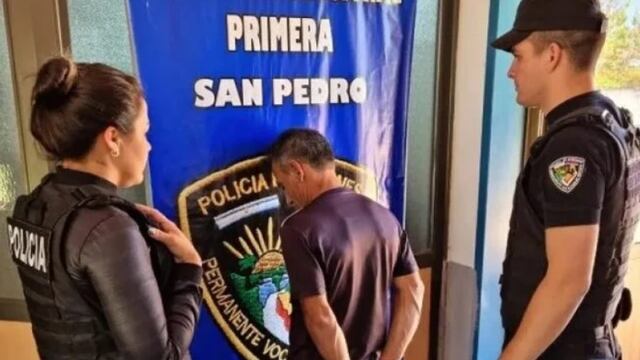 San Pedro: detuvieron al violento que intentó asesinar a su expareja.