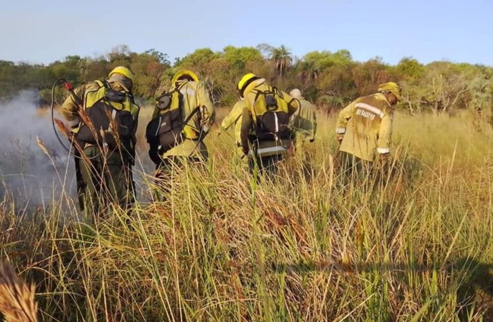 Frente a los incendios en Corrientes, un intendente donará su sueldo a los bomberos voluntarios