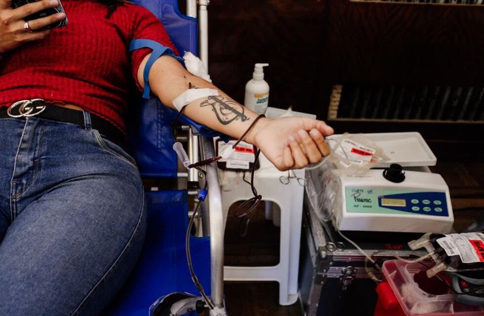 Este jueves habrá colecta de sangre en la Sociedad Italiana en Pérez