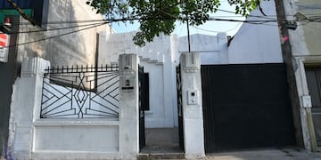 La vivienda decomisada.