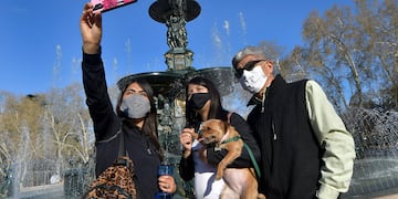 El pronóstico para mañana miércoles anticipa una jornada cálida pero fría por la mañana. Orlando Pelichotti/Los Andes