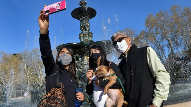 El pronóstico para mañana miércoles anticipa una jornada cálida pero fría por la mañana. Orlando Pelichotti/Los Andes