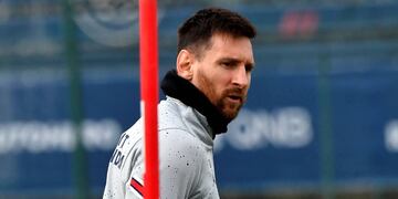 Messi se enojó con el español (PSG)