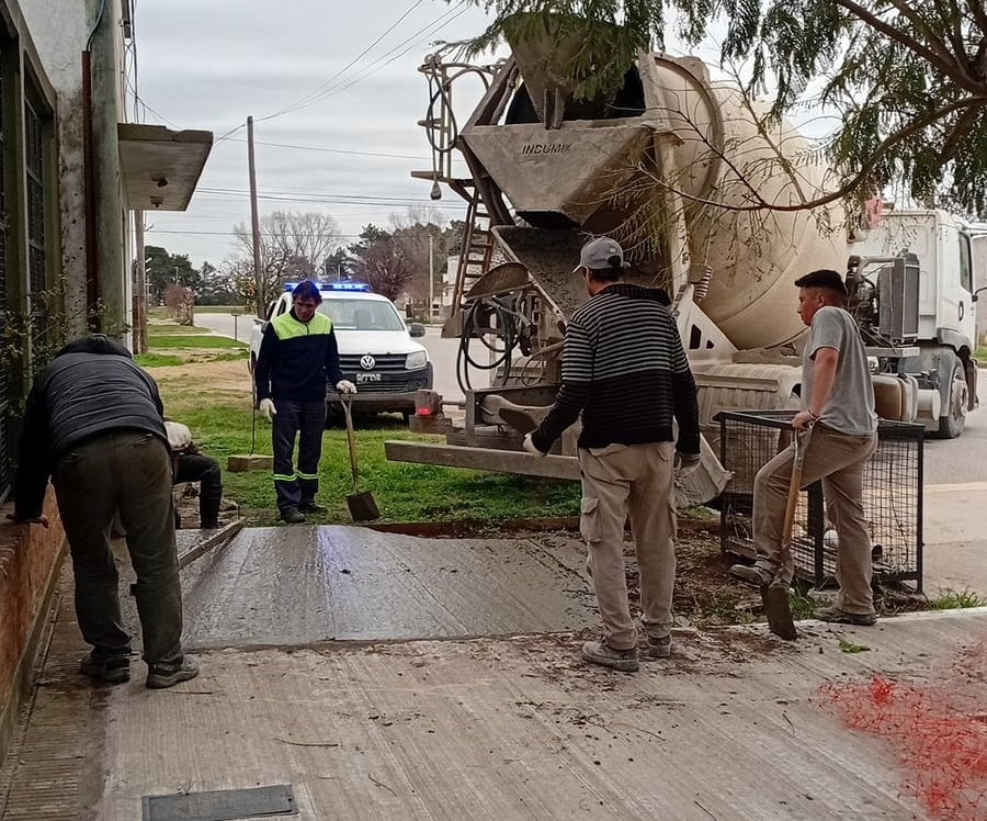 Obras y mejoras en escuelas del distrito de Tres Arroyos