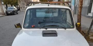 El auto recuperado por la PDI