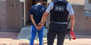 Quedó detenido en la Comisaría 2°