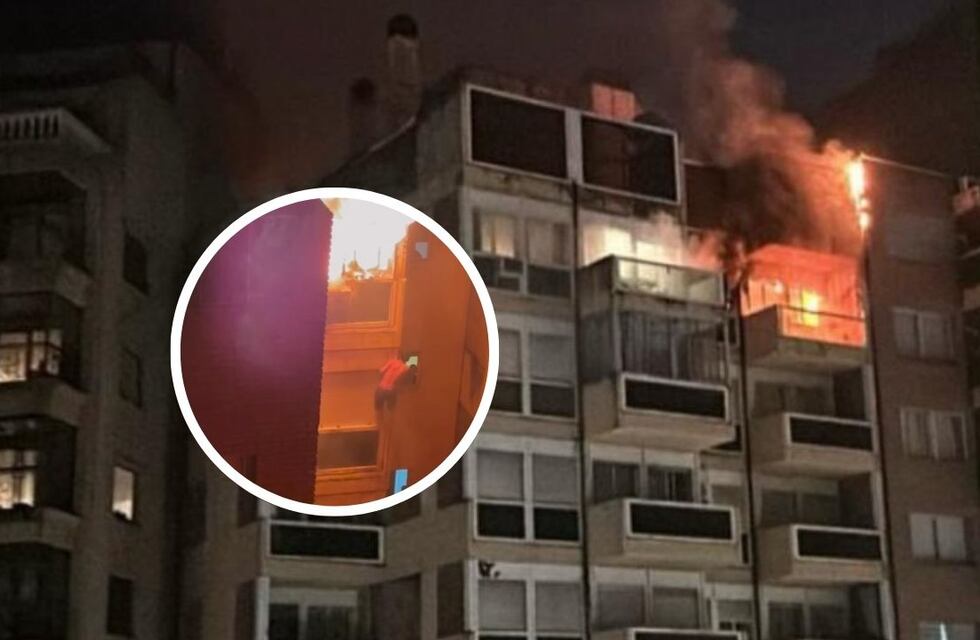 Incendio en Nueva Córdoba: así fue el dramático escape del departamento en llamas