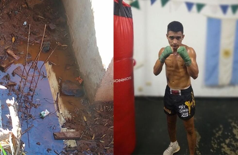 Trágico final: un joven cayó a un desagüe y falleció en Posadas