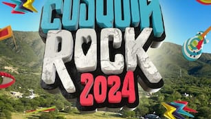 La identidad oficial de Cosquín Rock 2024. (Prensa En Vivo Producciones).