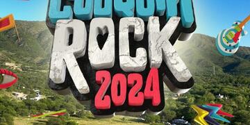 La identidad oficial de Cosquín Rock 2024. (Prensa En Vivo Producciones).