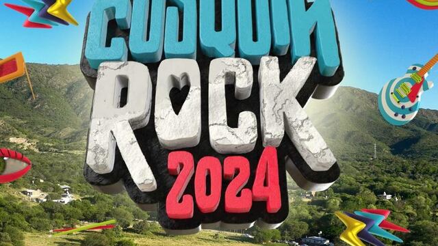 La identidad oficial de Cosquín Rock 2024. (Prensa En Vivo Producciones).